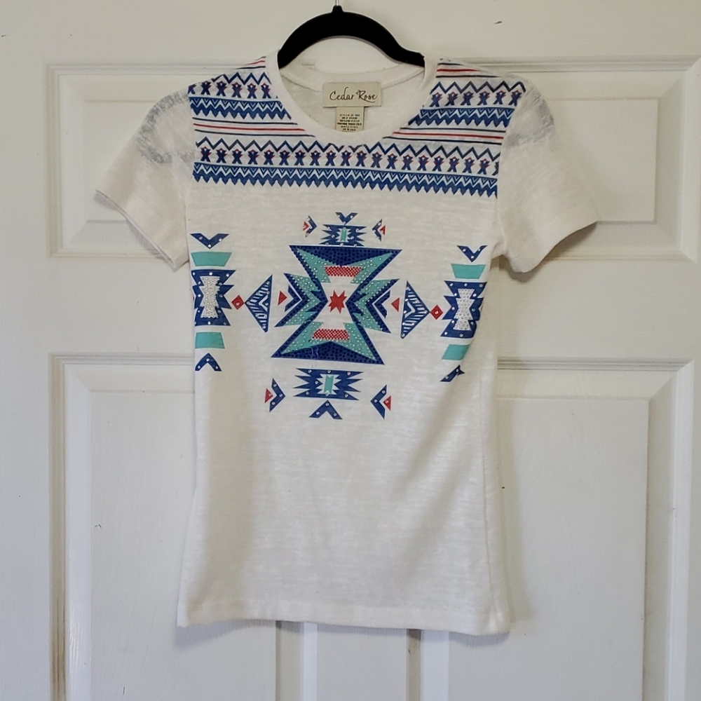 Aztec top